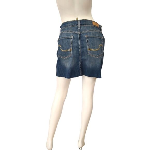 Levis NEW TAGS Raw Hem High Rise Skirt 6 - Picture 8 of 11